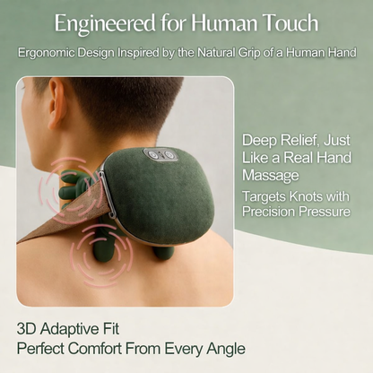 Neptune™ Smart Neck Massager – Deep Relief & Heat Therapy