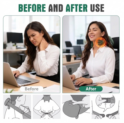 Neptune™ Smart Neck Massager – Deep Relief & Heat Therapy